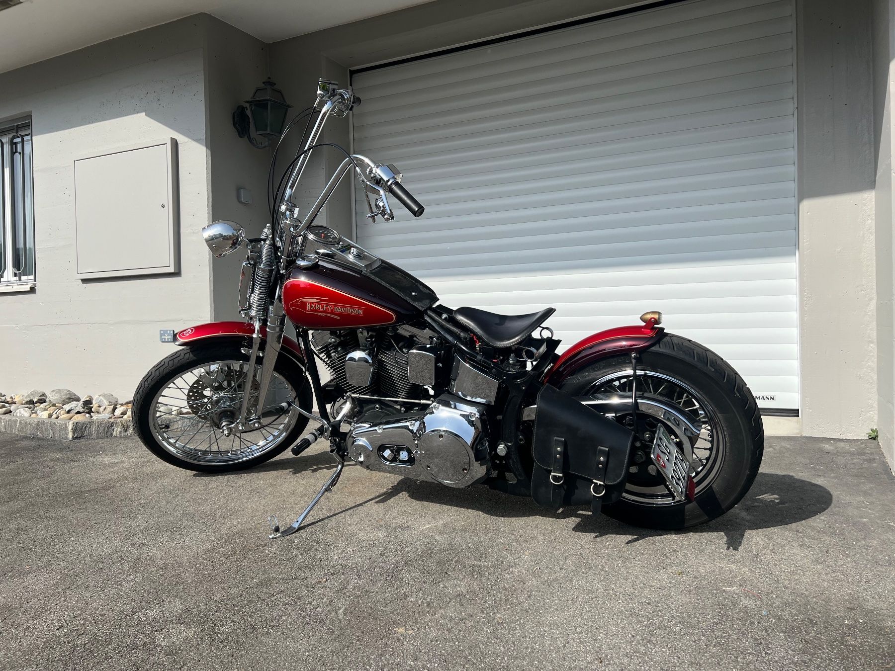 Harley-Davidson Chopper: HARLEY-DAVIDSON FXSTS Springer Softail Bobber – Usato da Wittenbach venduto da DagobertDuck01
