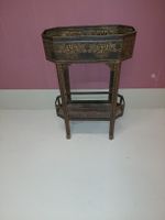 Vintage Blumenstaender, Metall, tolles Design! 
