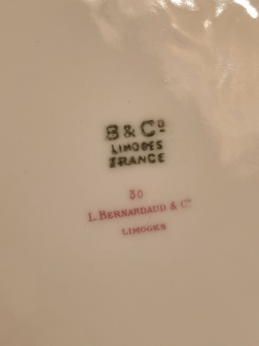 Bernardaud Set di piatti: Antikes Bernardaud Limoges Service mit Terrine 7-tlg. – Usato da Scharnachtal venduto da devin03 7
