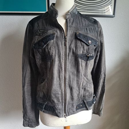 Jacke NINE Grösse M Baumwolle used look