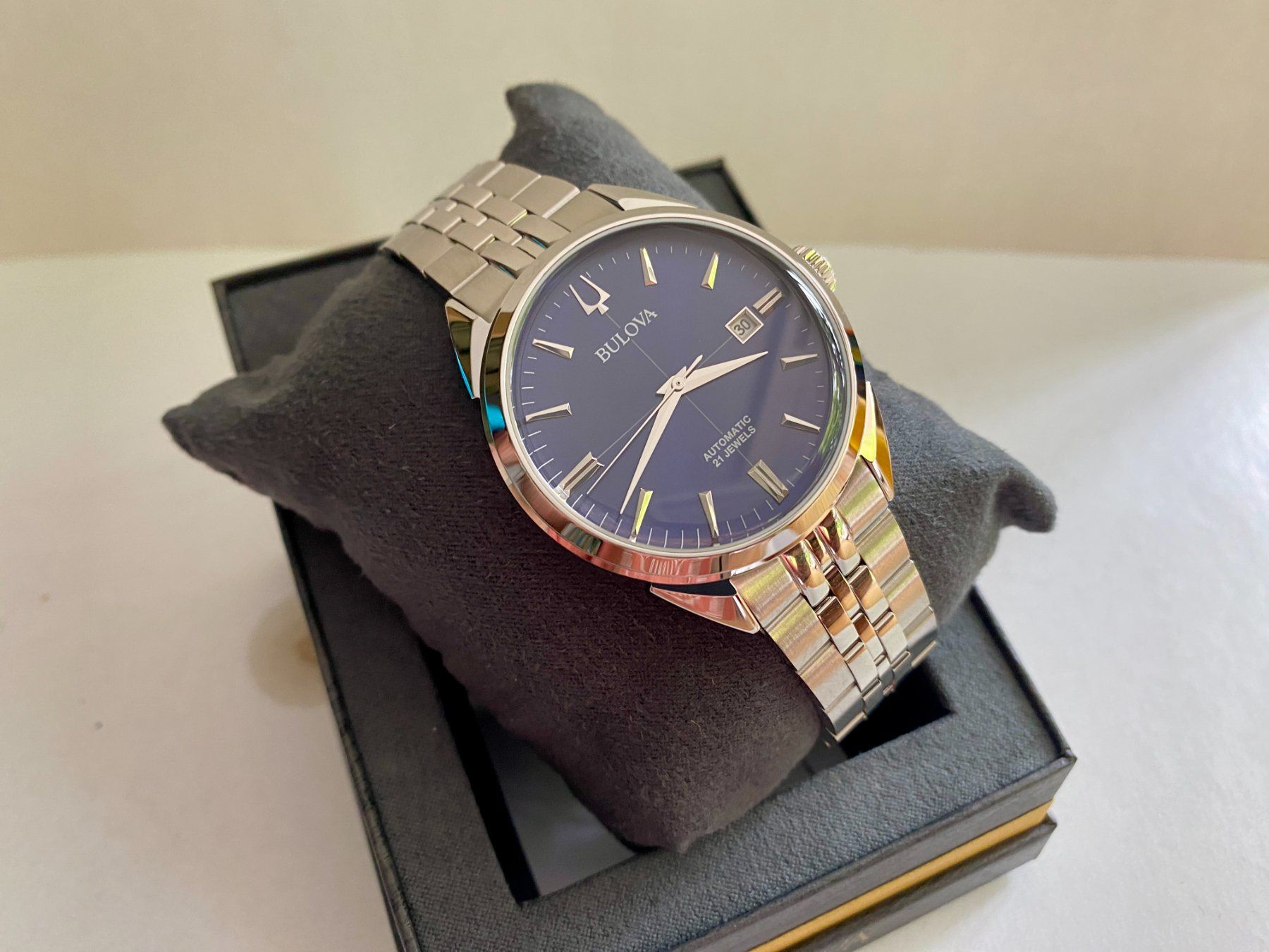 Bulova Uhren: Bulova Sutton Automatic Blue Dial New ! – Neu (gemäss Beschreibung) aus Genthod von Fejmeo 2