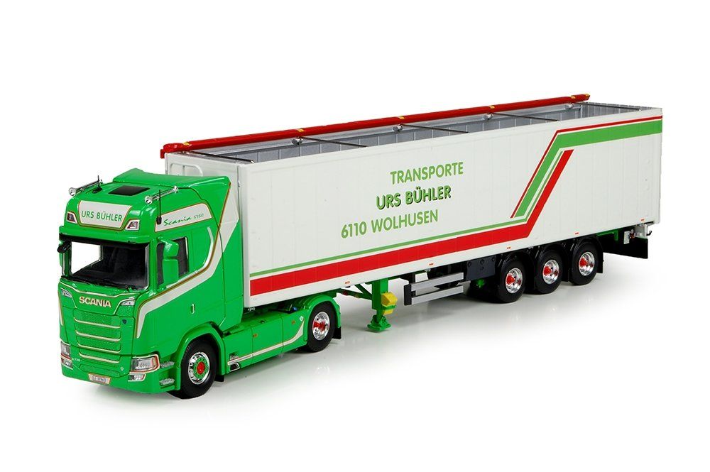 Scania Modellbausätze & Standmodelle: 1:50 Tekno Scania S730 "Bühler Urs" – Neu und originalverpackt aus Affoltern am Albis von Modellshop-8910 1