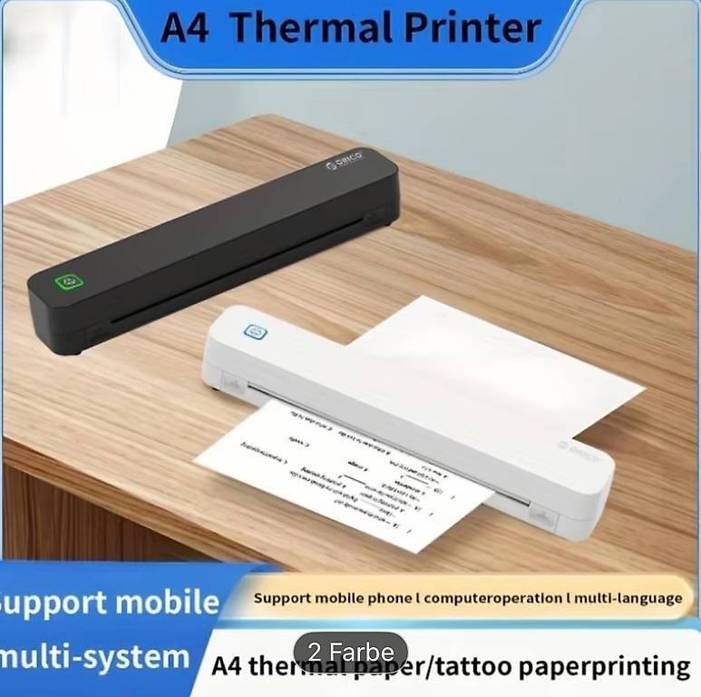 Drucker: Neuer Tragbarer A4 Thermo Drucker – Neu und originalverpackt aus Altenrhein von marcow313