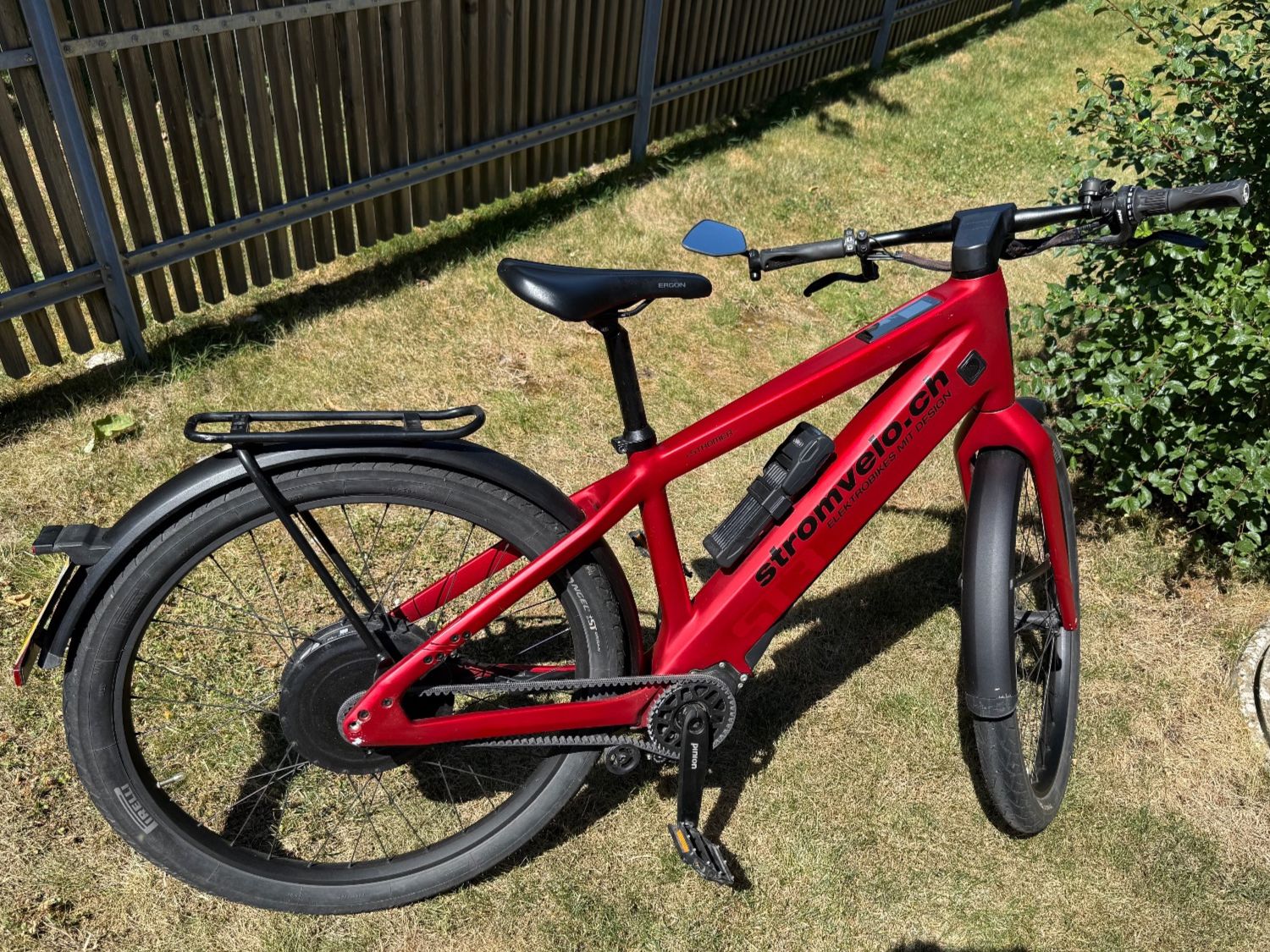 Stromer Biciclette: Stromer ST3 Pinion ABS Sport M Imperial Red – Usato da Feuerthalen venduto da isa_ws7z