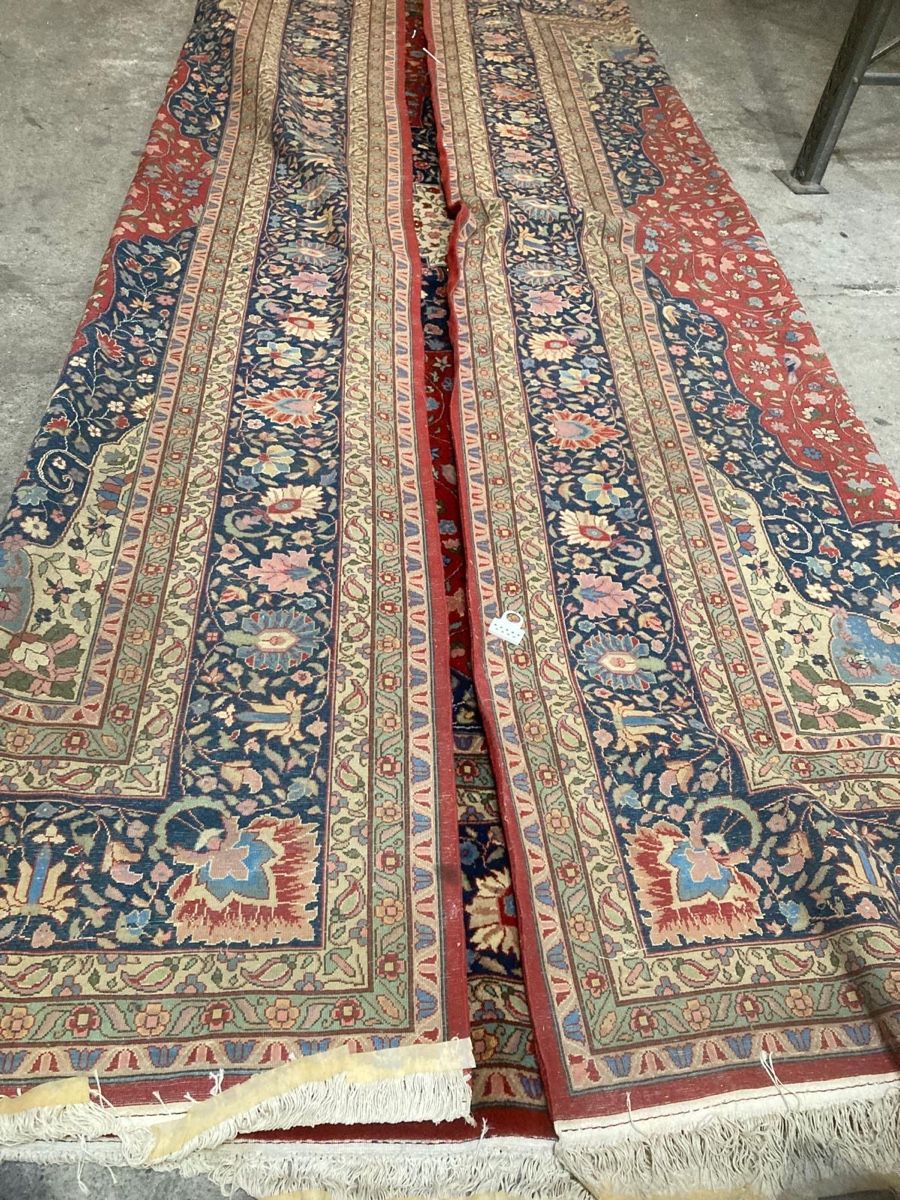 Tappeti: Grosser Echt Perser Teppich Royal Kerman  – Usato da Männedorf venduto da Adamiat 7