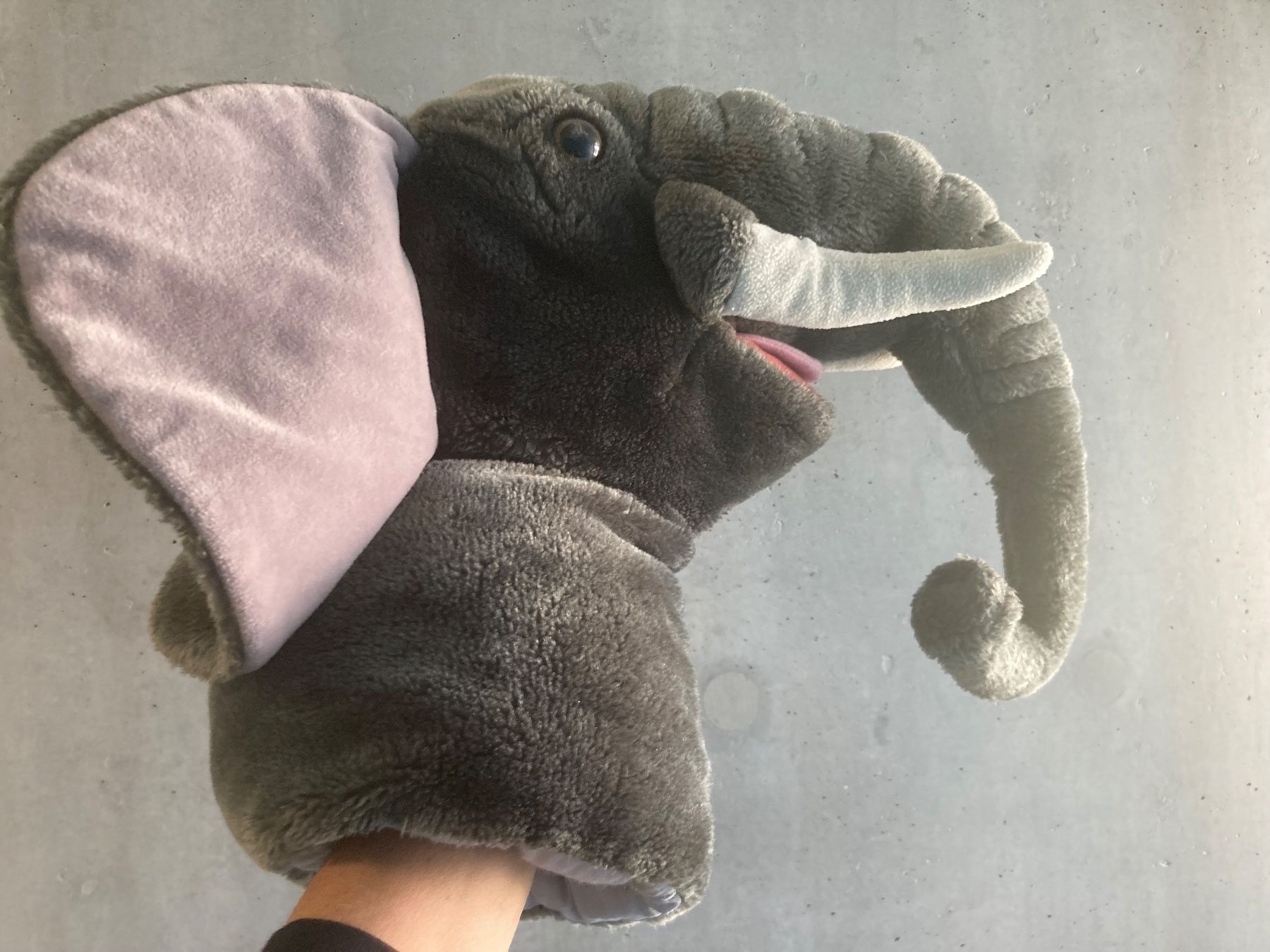 Giocattoli: grosse Handpuppe, Elefant, Vintage – Usato da Zürich venduto da Idbiw