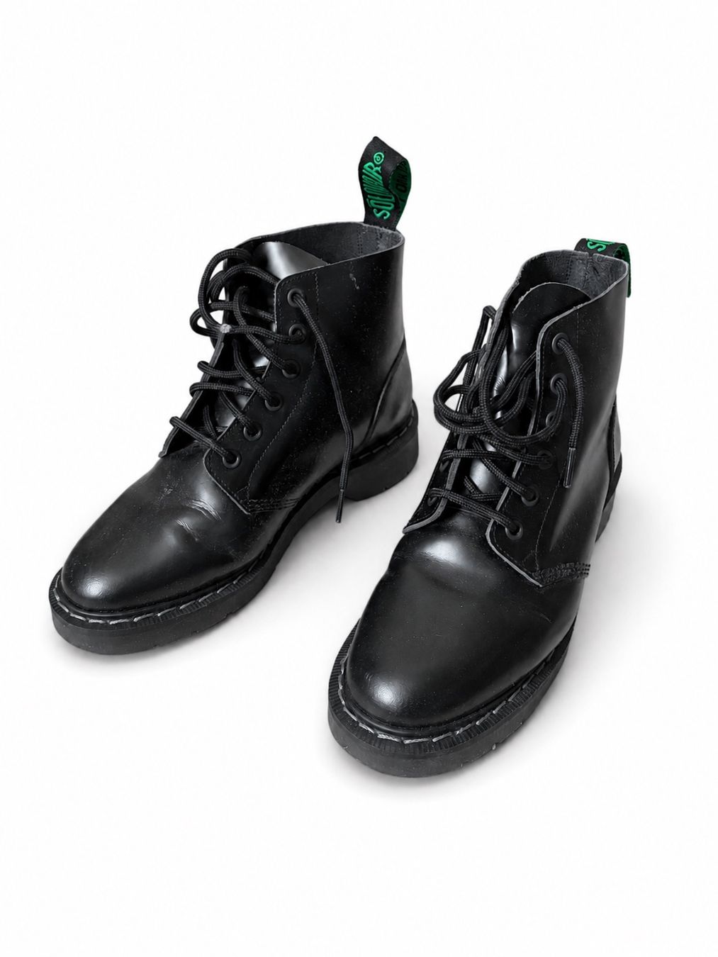 Solovair Scarpe da uomo: Solovair 6 Eye Derby Boot – Usato da Kilchberg ZH venduto da alice.rose
