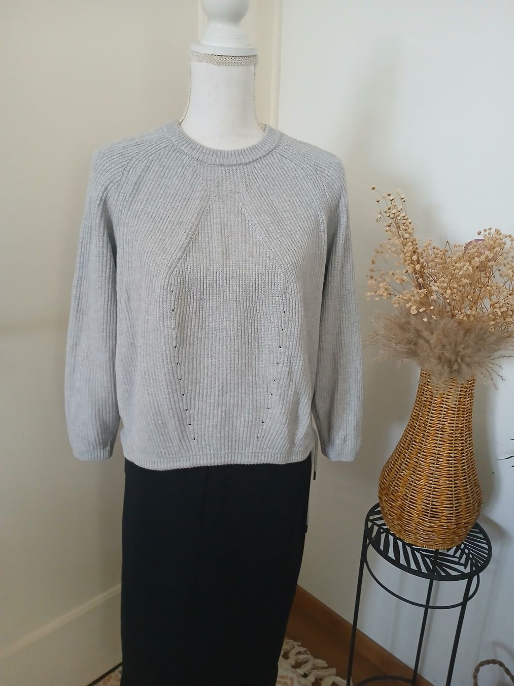 Massimo Dutti Pullover & Sweatshirts: Massimo Dutti Pullover, BW/Viskose – Gebraucht aus Luzern von Tavolna 6