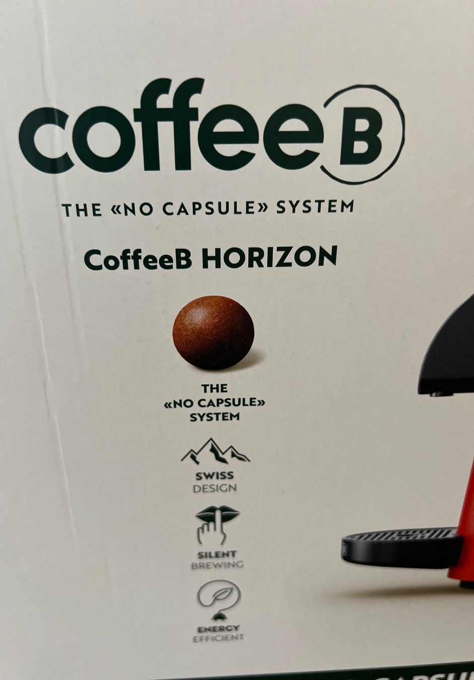 Coffee B Macchine per caffè & Macchine per espresso: Kaffeemaschine CoffeeB Horizon Grau + Kaffee – Nuovo e nell'imballaggio originale da Glattpark(Opfikon) venduto da ste_n99y 3
