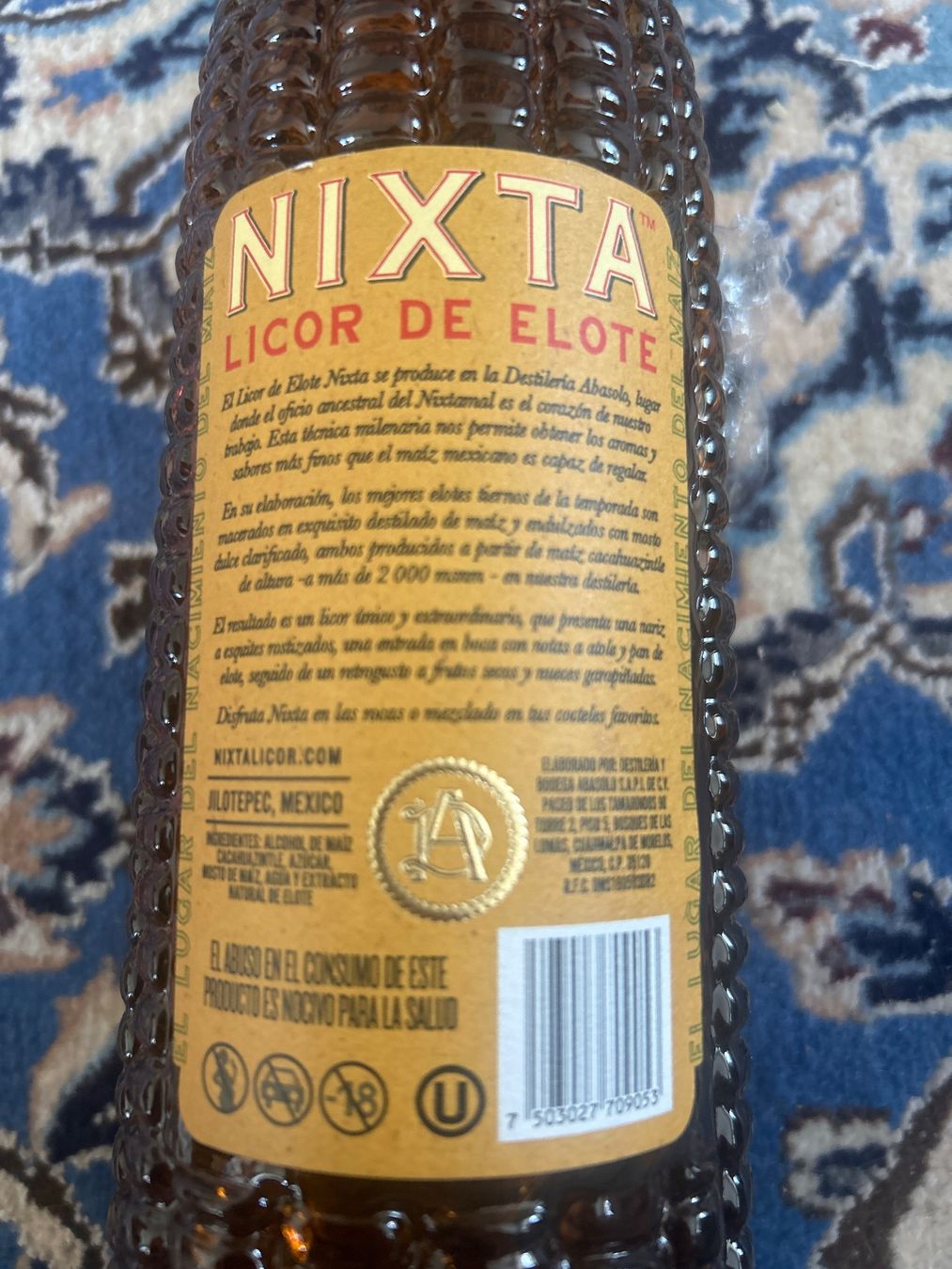 Bevande alcoliche: Nixta Liquor Elote Mais Schnaps Mexico – Nuovo e nell'imballaggio originale da Champfèr venduto da Rothli 1