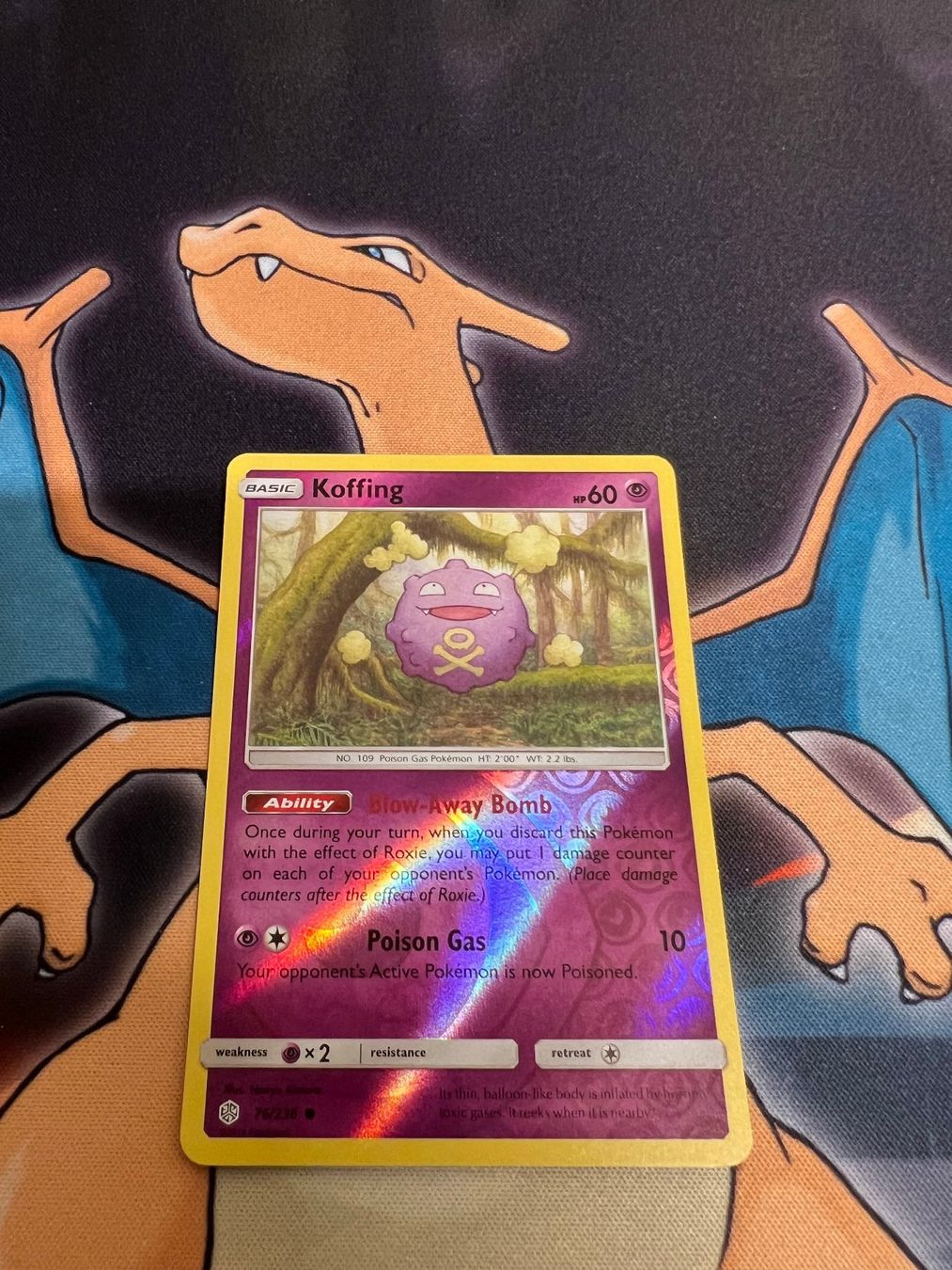 Pokémon Sammelbilder & Trading cards: Koffing (CEC 76) - Reverse Holo - Cosmic Eclipse – Neu (gemäss Beschreibung) aus Bülach von Pfrenzel