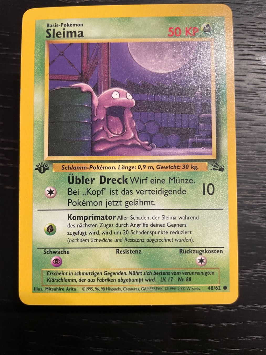 Pokémon Carte collezionabili: Pokemon Sleima 48/62 1. edition vintage – Usato da Hugelshofen venduto da Suimosa