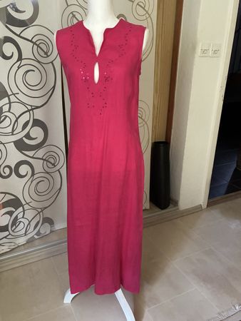 Kleid Escorpion fuchsia Grösse  S mit Pailletten 