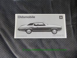 Oldsmobile Modellprogramm 1971/03 deutsch/französisch GM-Bie