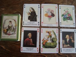 Fleurs, parcs et jardins: jeu de cartes