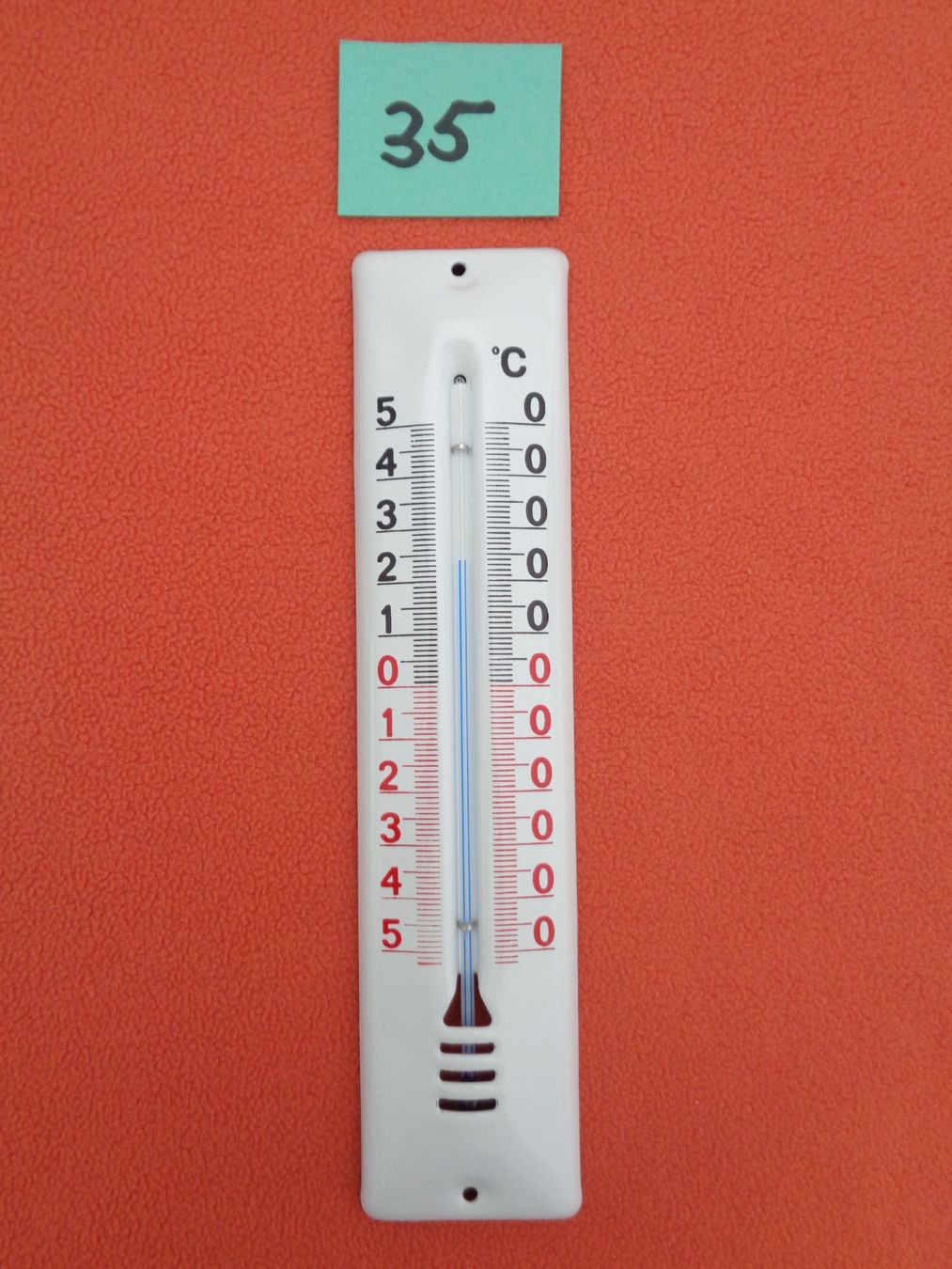 Altro per la casa: Antiker Emailthermometer – Usato da Chur venduto da omonia