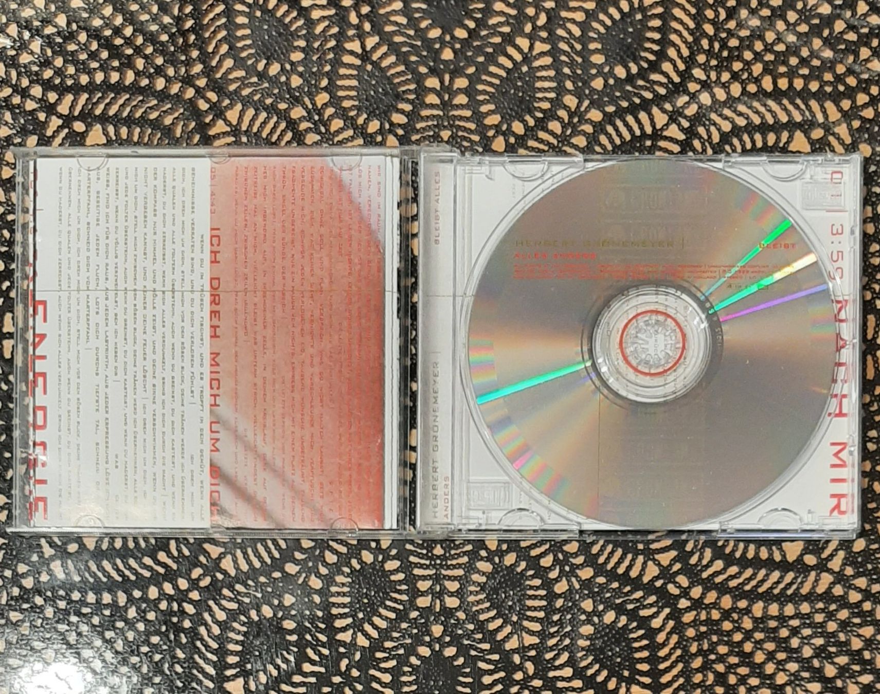 CDs: Herbert Grönemeyer -  Bleibt Alles Anders, DE Pop CD 1998 – Gebraucht aus Schönenberg TG von breiti12 2