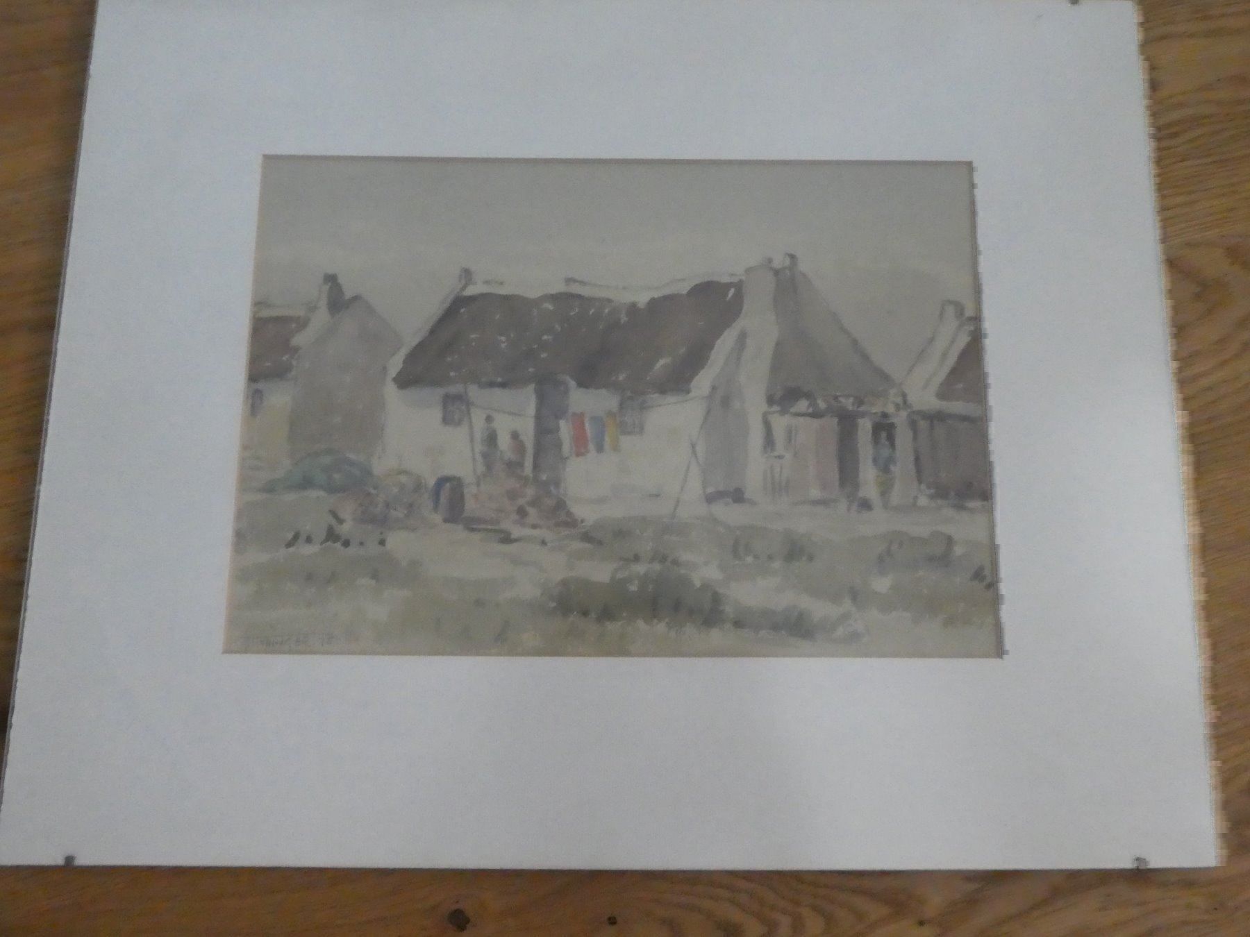 Dipinti: Schönes Aquarell von Hollinger 75 – Usato da Mosnang venduto da Goldwasser