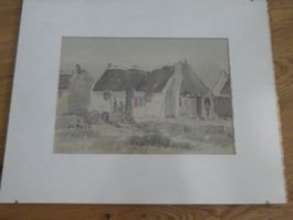 Schönes Aquarell von Hollinger 75