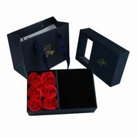 🤩 Valentinstag Geschenkbox mit 6 Rosen