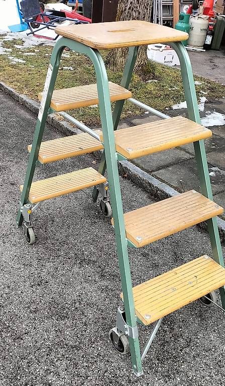 Scale: Roll-/Standleiter 60/70 er Jahre – Usato da Steinach venduto da Tsgweh
