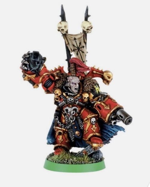 Statuette: Warhammer 40000 Chaos Space Marines General – Usato da Winterthur venduto da Compiorg
