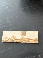 Landschaftsjaspis Platten Set zwei Stück Naturstein