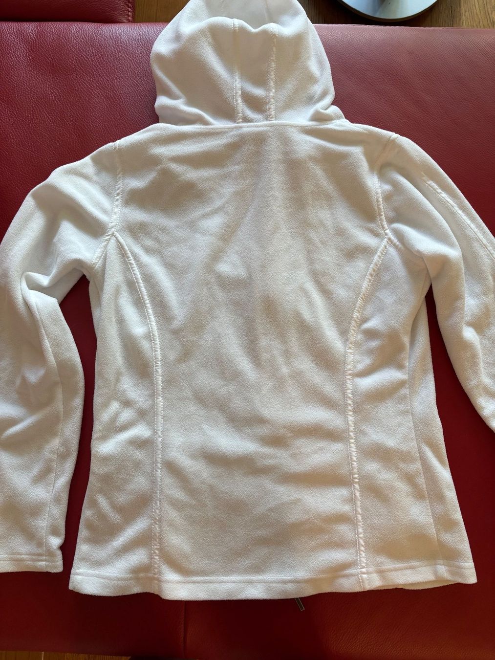 Madeleine Giacche: Fleecejacke Weiss mit Kapuze Grösse 36 – Usato da luzern venduto da Gipsy201 2