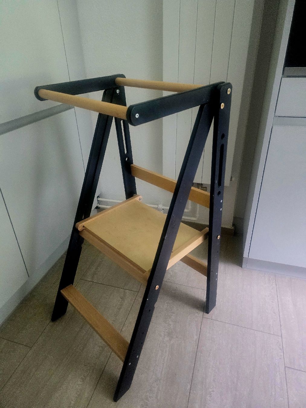 Veicoli per bambini: Folding Learning Tower.Klappbarer Lernturm / Kitchen Helper – Nuovo (secondo la descrizione) da Horgen venduto da was_9yg7 7