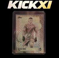 Matías Soulé Topps Finest 2025/26 Pearl Checkerboard /40 AS 
