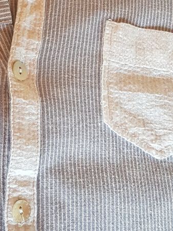 Chemise taille 42 marque Miss Captain 84% coton - 16% lin