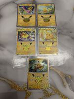 Pokemon Pikachu lot 5 celebration 30th Komiya
