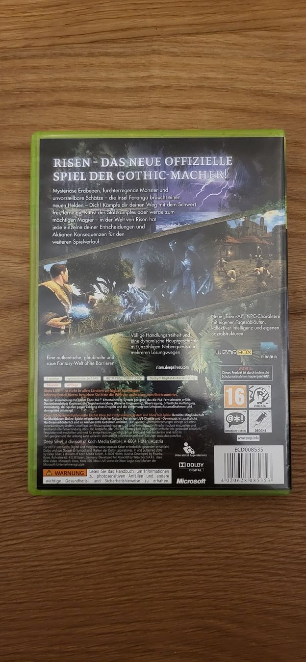 Microsoft Giochi: Xbox 360 Spiel -  Risen – Usato da Münsingen venduto da Heroism2010 1