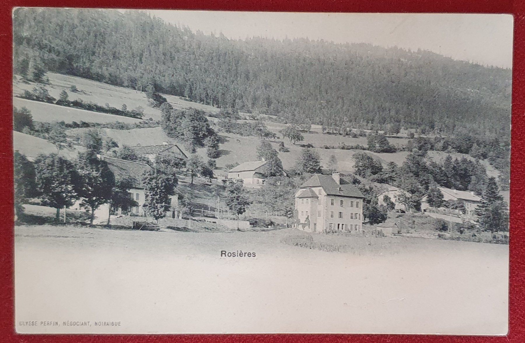 Ansichtskarten: Rosières 1907 -  Kt. Neuenburg – Gebraucht aus Kreuzlingen von Rschweiz1