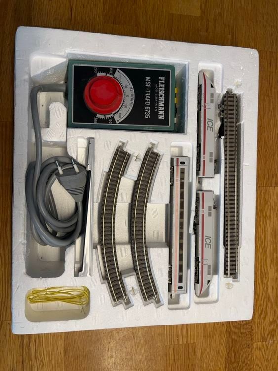 Fleischmann Modellini di ferrovie: ICE Fleischmann Start Set 9380 (N) – Usato da Bonstetten venduto da JOE5519 1