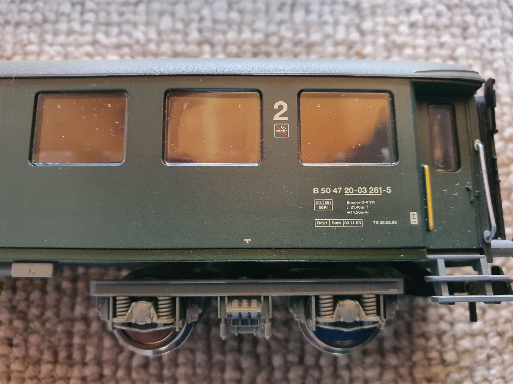 Fleischmann Modellini di ferrovie: Voiture SOB DC – Usato da Lavey-Village venduto da Lofoten93 1