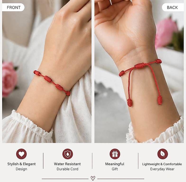 Bracciali & Braccialetti: Rotes Glücks-Armband – Nuovo e nell'imballaggio originale da Eglisau venduto da 1fh_s9l8 2