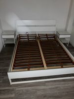 Bett 160x200 + 2 Nachttische