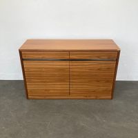 Top Design Exclusiv Sideboard 1200mm breit - Nussbaum