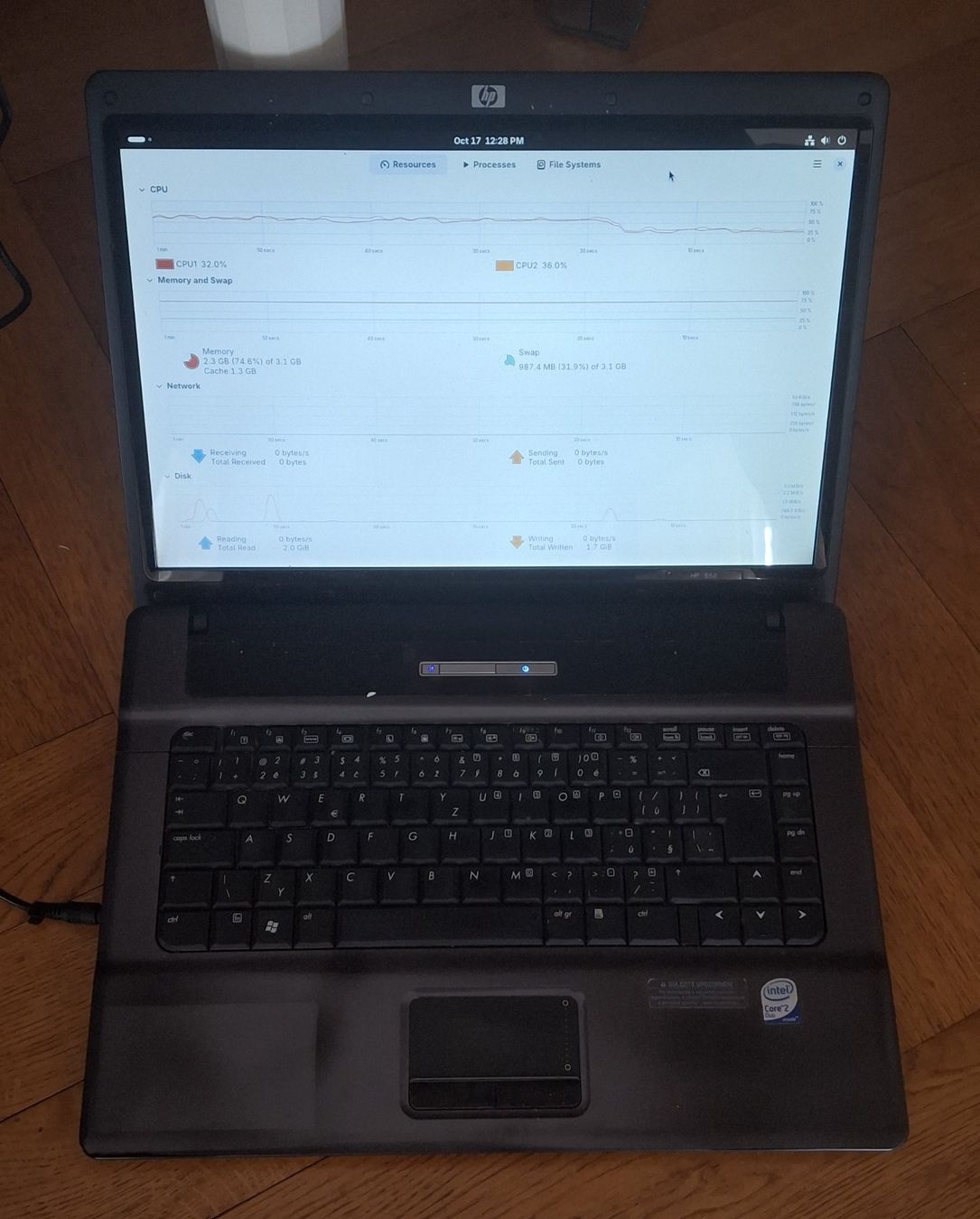 Hewlett Packard Notebooks: Notebook HP 550 – Gebraucht aus Massagno von mar_k9xb
