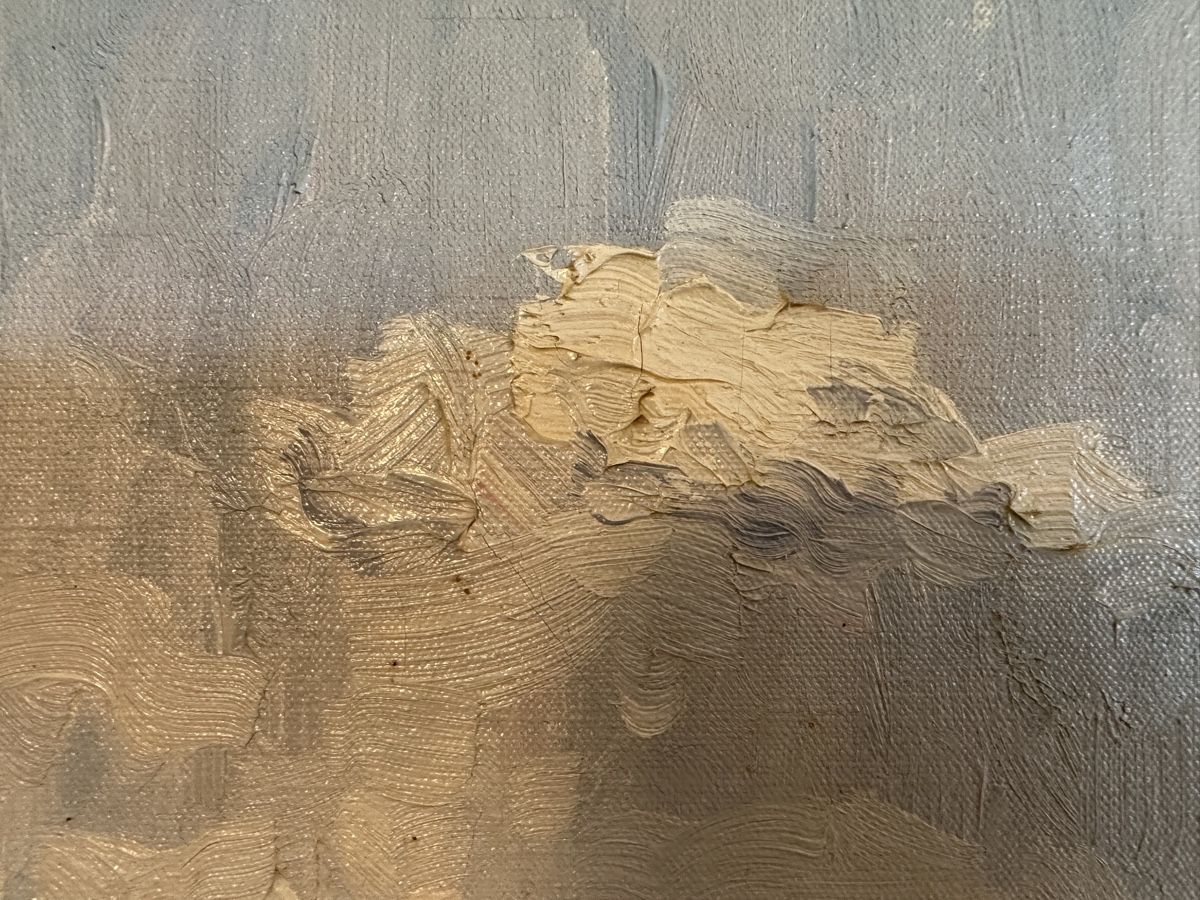Dipinti: Max Rudolf Geiser Ölbild Seelandschaft – Usato da Hinwil venduto da sin_9j5s 4