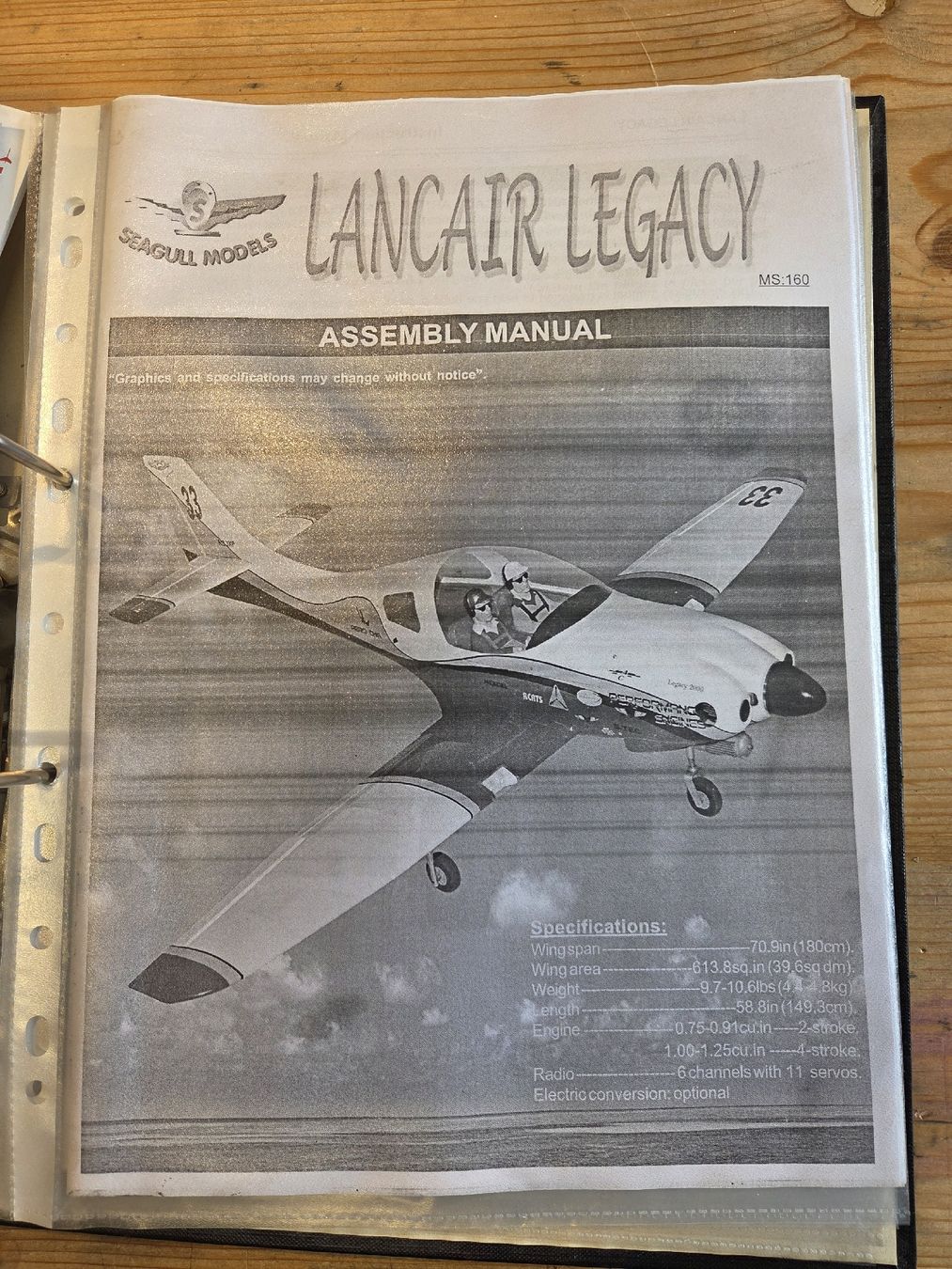 Seagull RC Modellbau: Lancair Legacy von Seagull Models  – Gebraucht aus Mosnang von 4ergolf 5