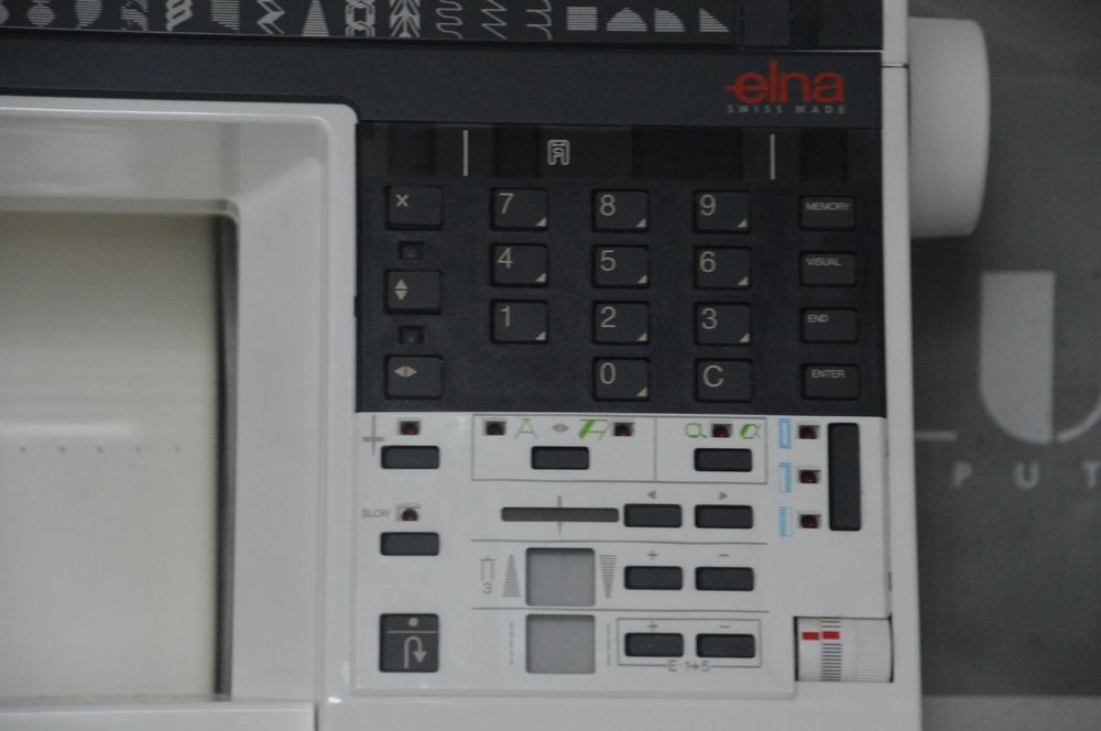 Nähmaschine / Machine à coudre Elna 9000 computer Kaufen auf Ricardo