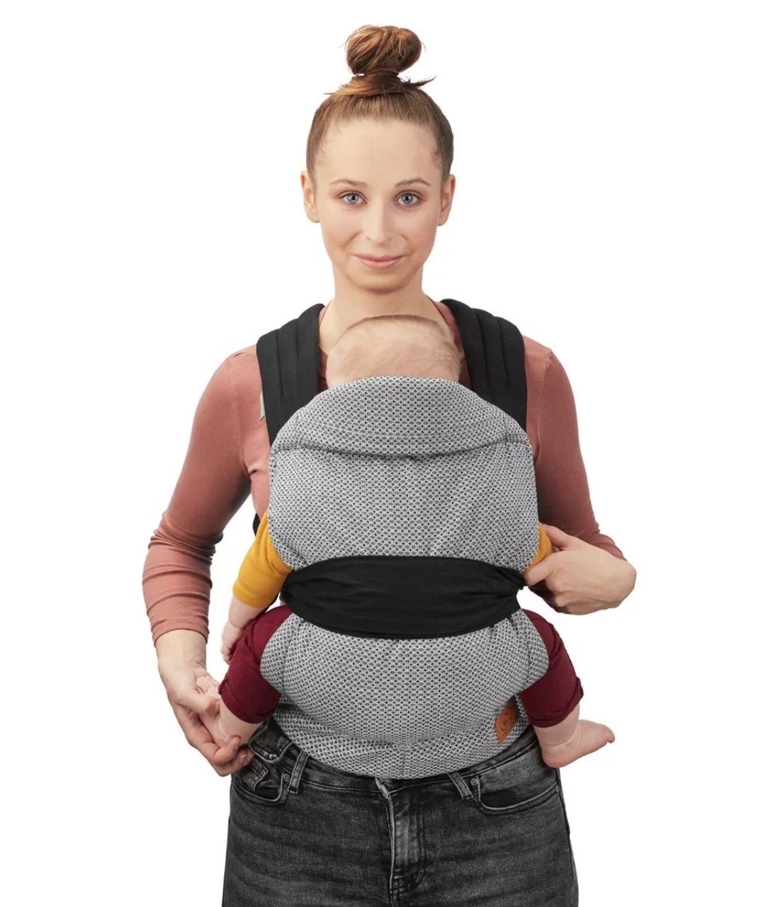 Marsupi portabebè: Kinderkraft ADOREE Babytrage, grau – Nuovo (secondo la descrizione) da Basel venduto da Seifehuesli 3