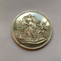 1882 Schützenmedaille Genf Silber