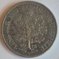 Fünf Reichsmark 1928 Einigkeit und Recht und Freiheit