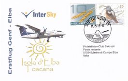 Erstflug InterSky Genf - Elba 2013