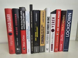 Bücher Konvolut Corona Pandemie Bücher 