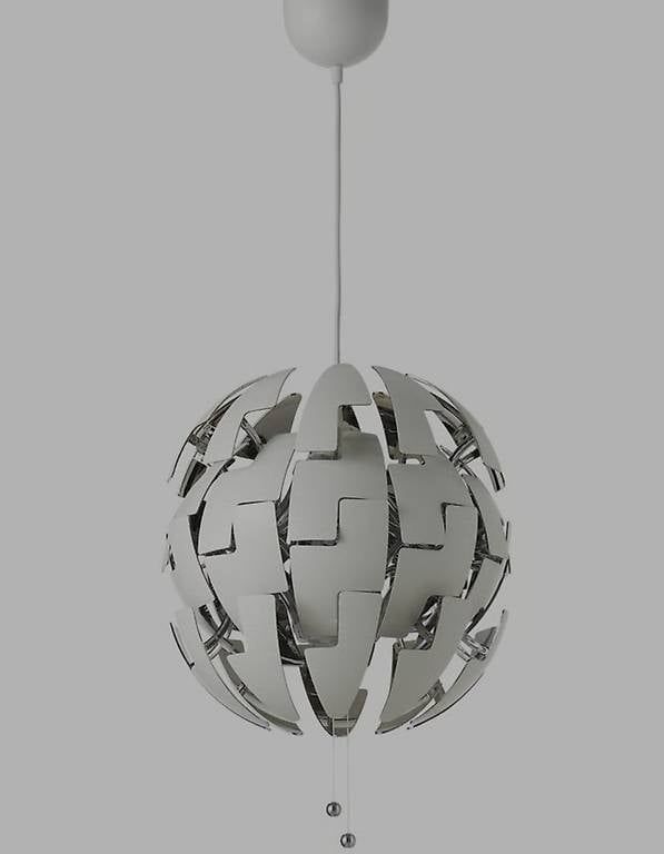 Kronleuchter & Deckenlampen: Suspension, blanc/couleur argent, 35 cm – Gebraucht aus Grandval von Priscila12