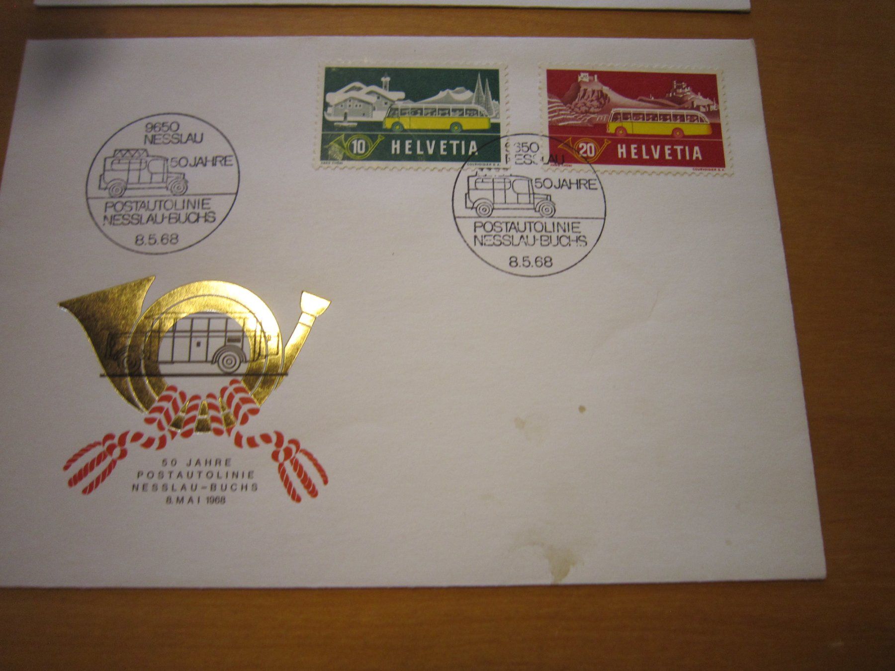Alle Briefmarken: Lot A NESSELAU sihe Bilder 1968 – Gebraucht aus Gordola von Polentaefung